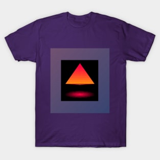 Glowing pyramid T-Shirt